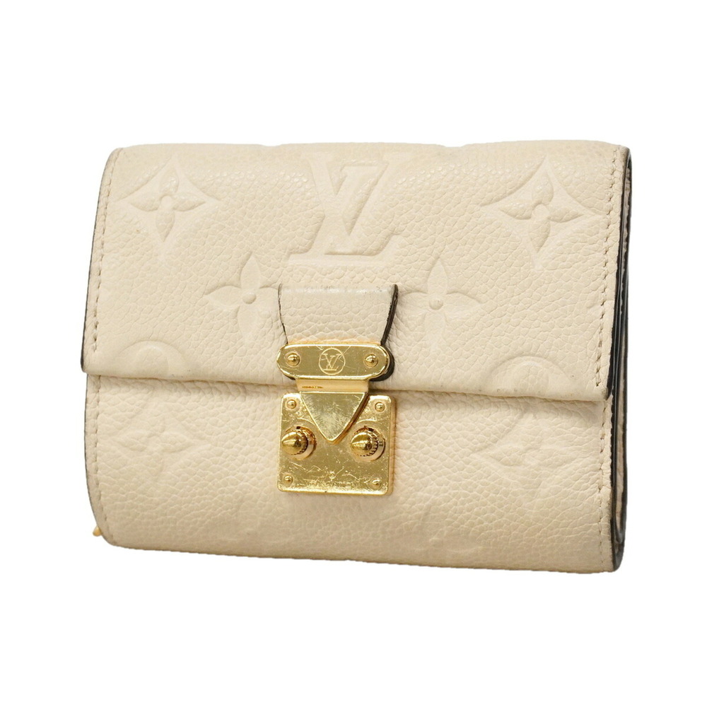 Louis Vuitton Tri-fold Wallet Monogram Empreinte Portefeuille Métis Compact M...